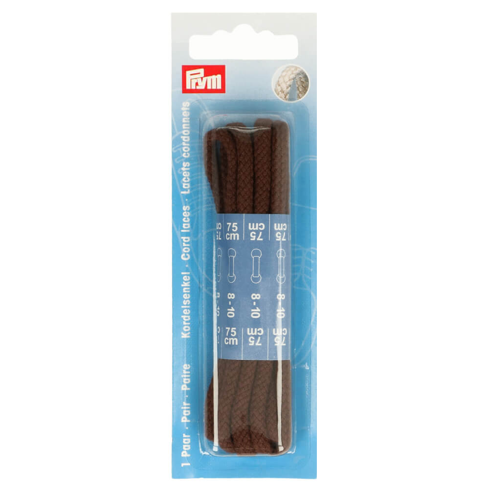 Prym Koordveters 0,75cm bruin - 2st