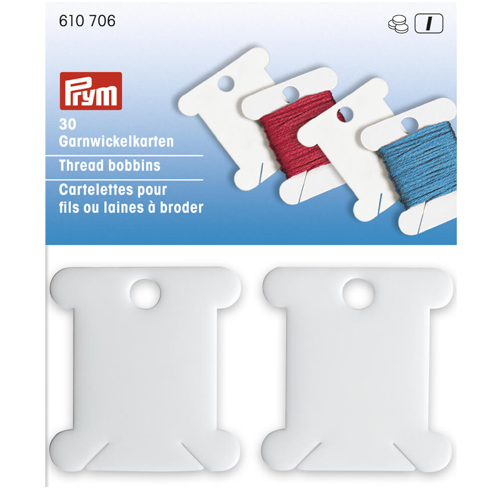Prym Wikkelkaarten voor wol- of borduurgaren - 30st