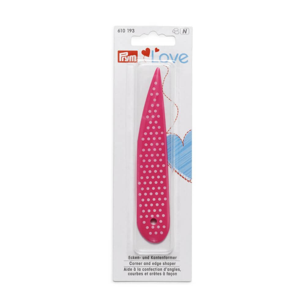 Prym Love hoeken- en kantenvormer 12,2,5cm fuchsia - 