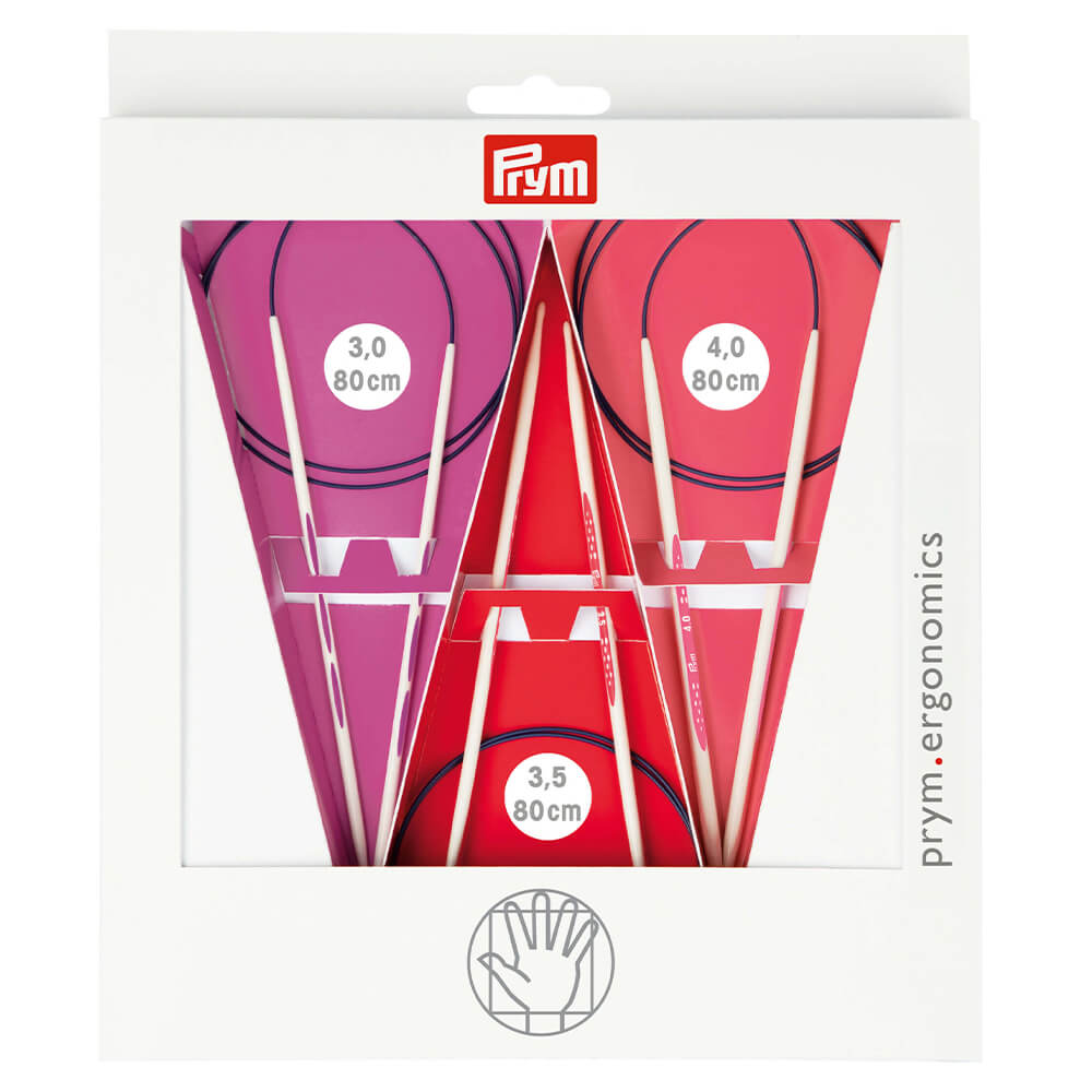 Prym Ergonomics rondbreinaalden set 80cm 3.00-4.00mm - 1st