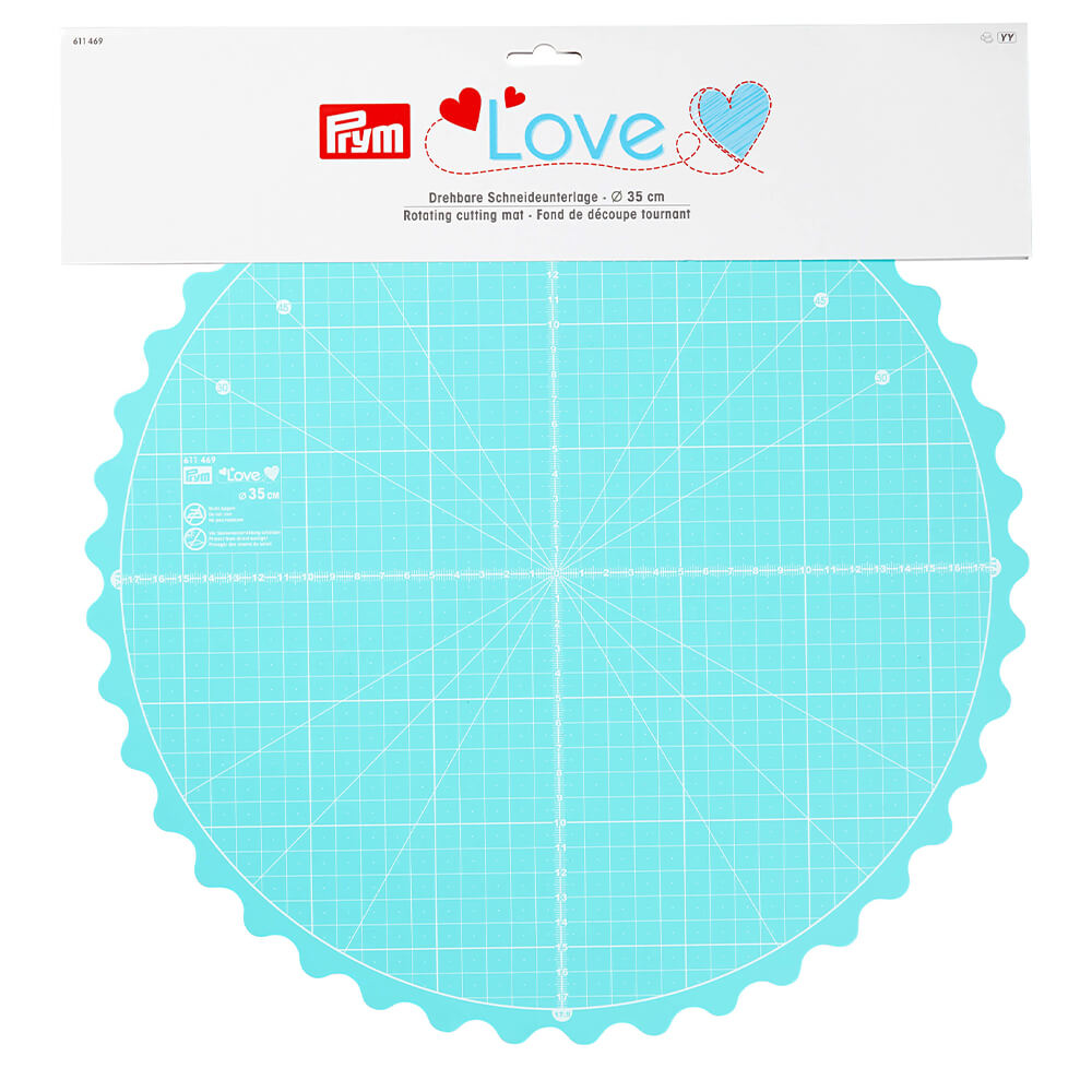 Prym Love draaibare snijmat rond 35cm mint - 1st