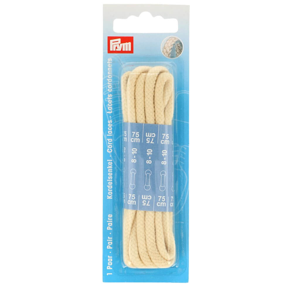 Prym Koordveters 0,75cm beige - 2st