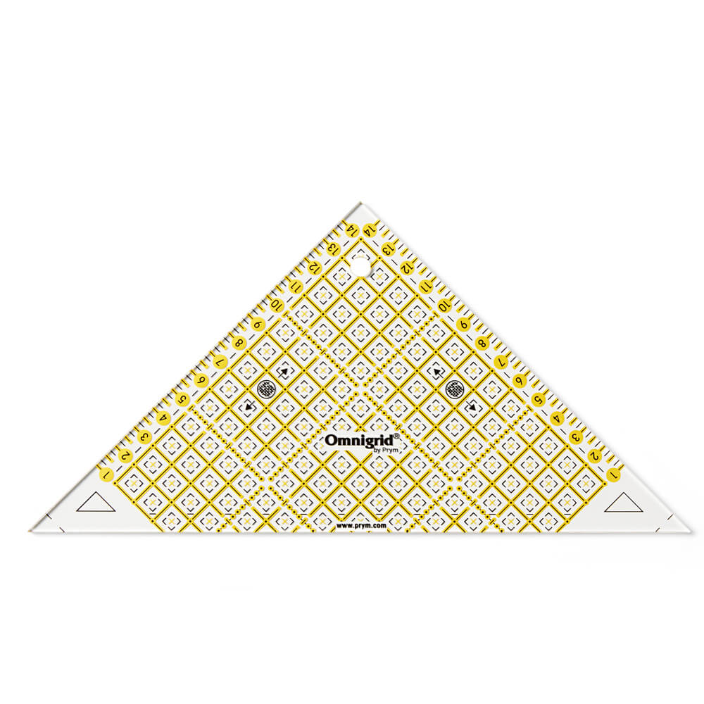 Prym Omnigrid driehoek voor 1-2 kwadraat tot 15cm - 
