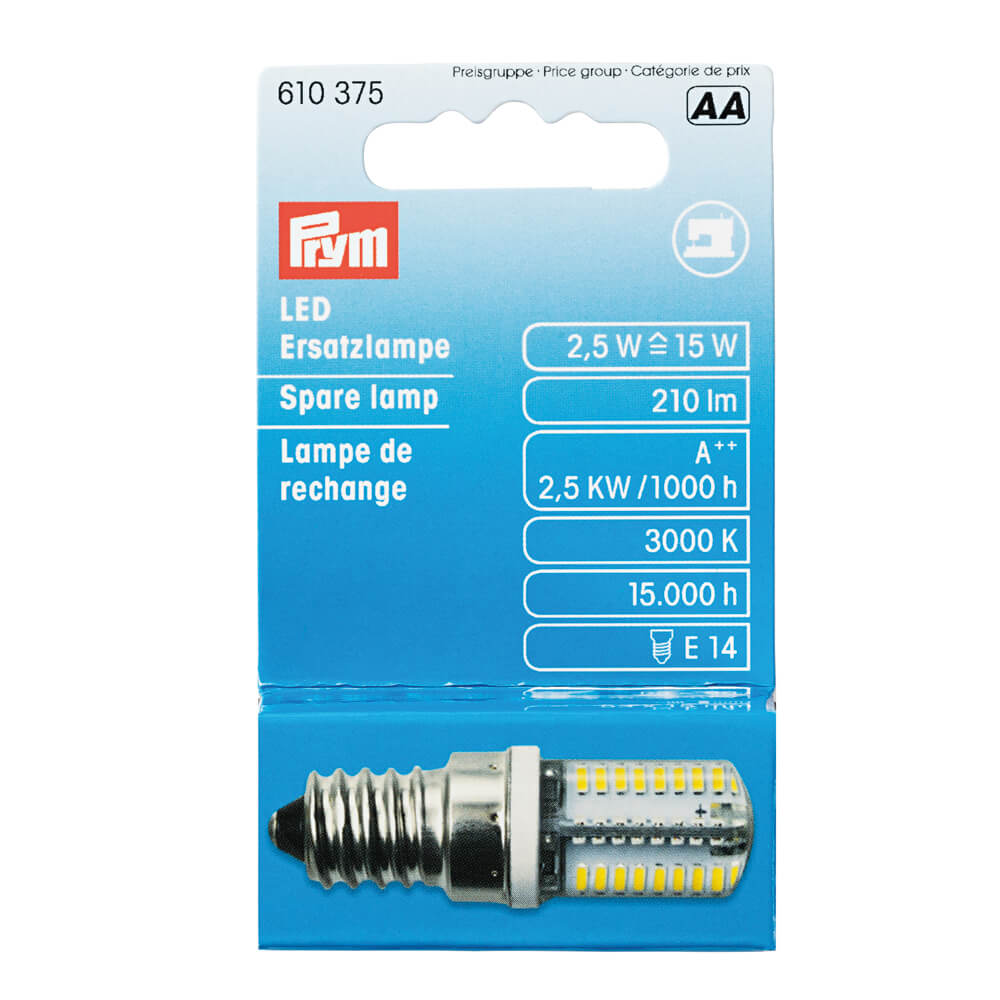 Prym LED reservelamp voor naaimachine schroef 2.5W - 