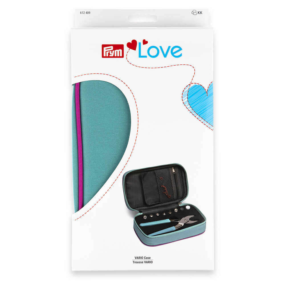 Prym Love vario etui 22,13,5cm blauw - 1st