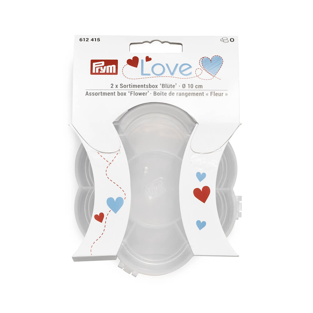 Prym Love assortimentsdoos bloem leeg 10cm - 3x2st