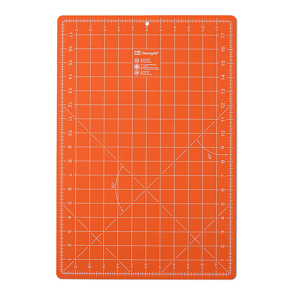 Prym Snijmat cm-inch 30x45cm oranje - 