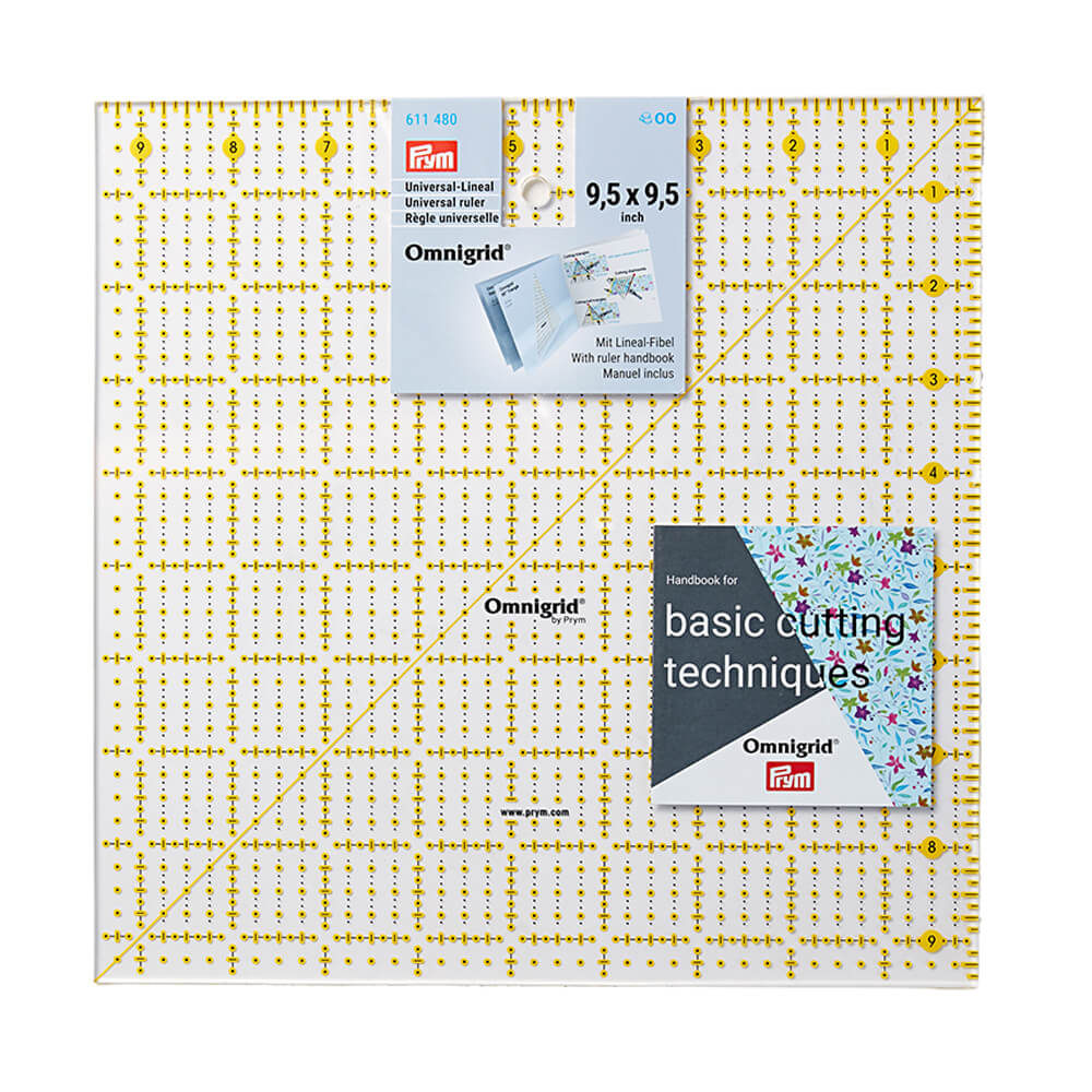 Prym Omnigrid universele liniaal 9,9,5 inch - 