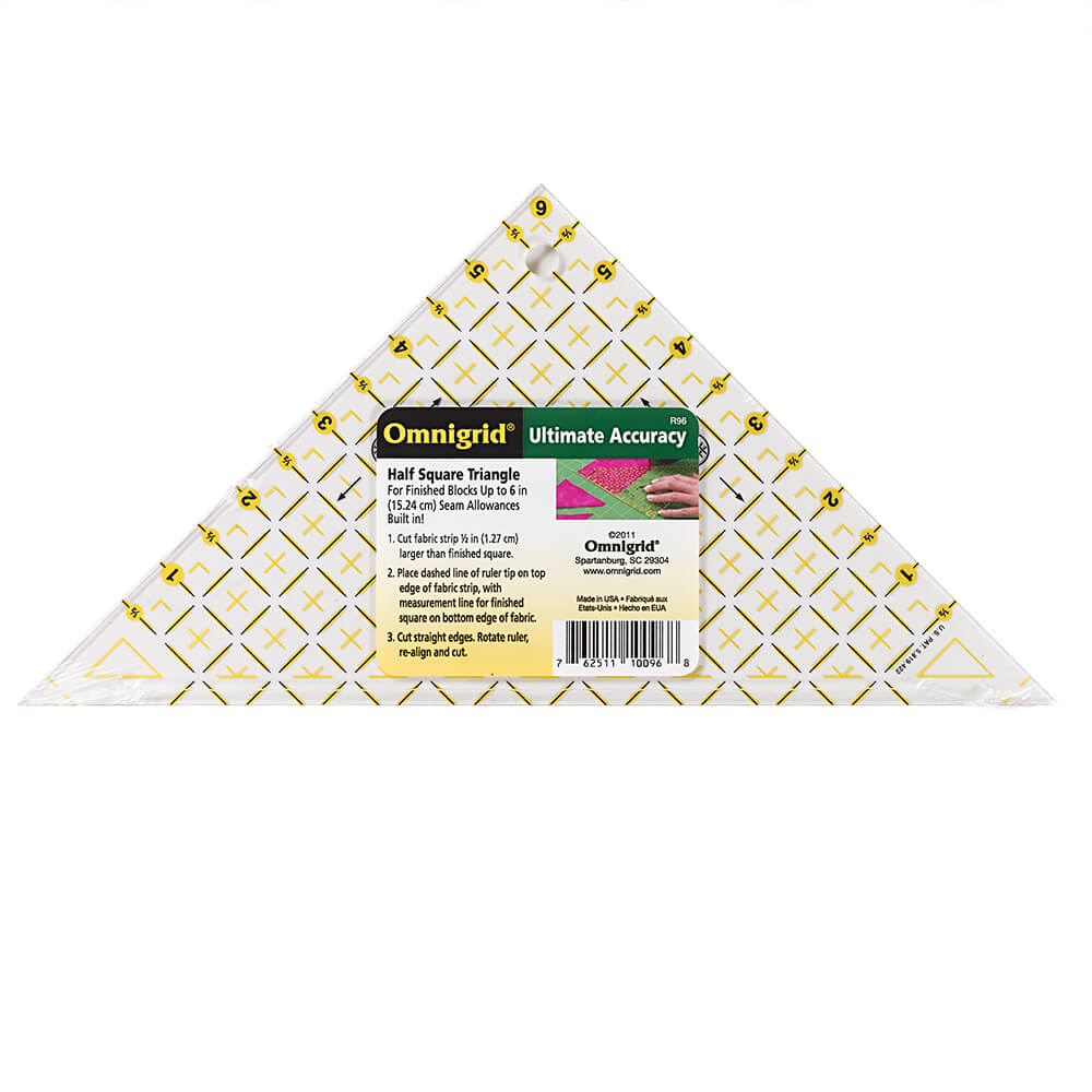 Prym Omnigrid halfvierkante driehoek tot 6 inch - 