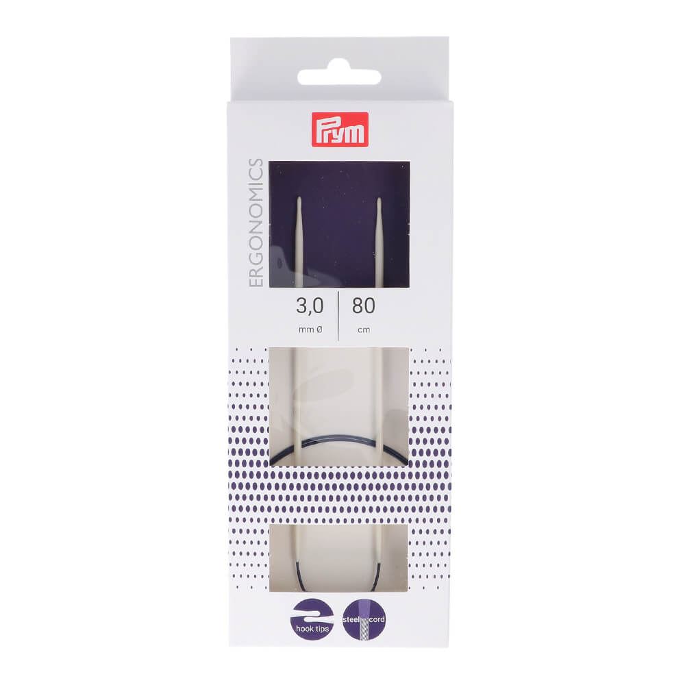 Prym Ergonomics rondbreinaalden 80cm 3.00mm - 