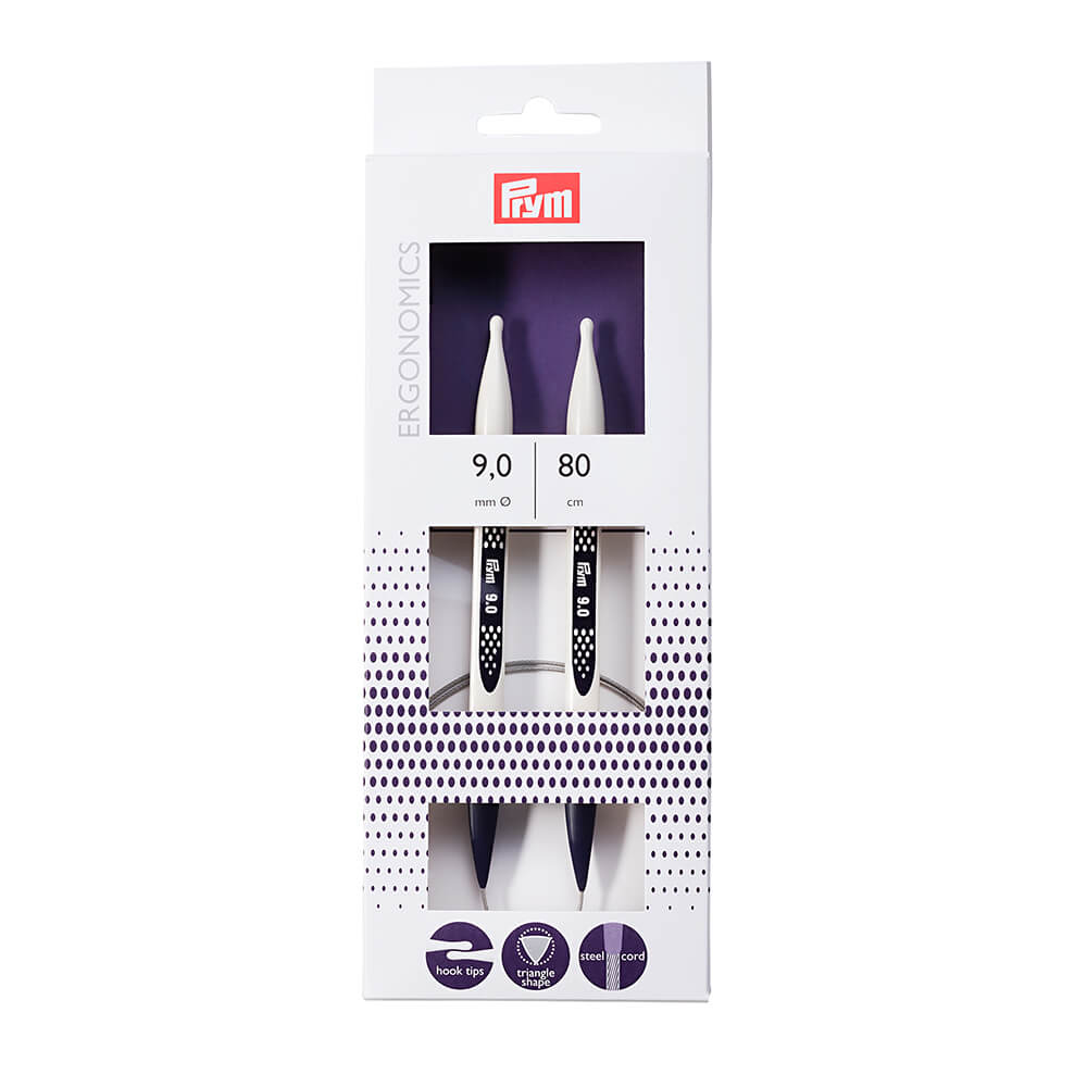 Prym Ergonomics rondbreinaalden 80cm 9.00mm - 