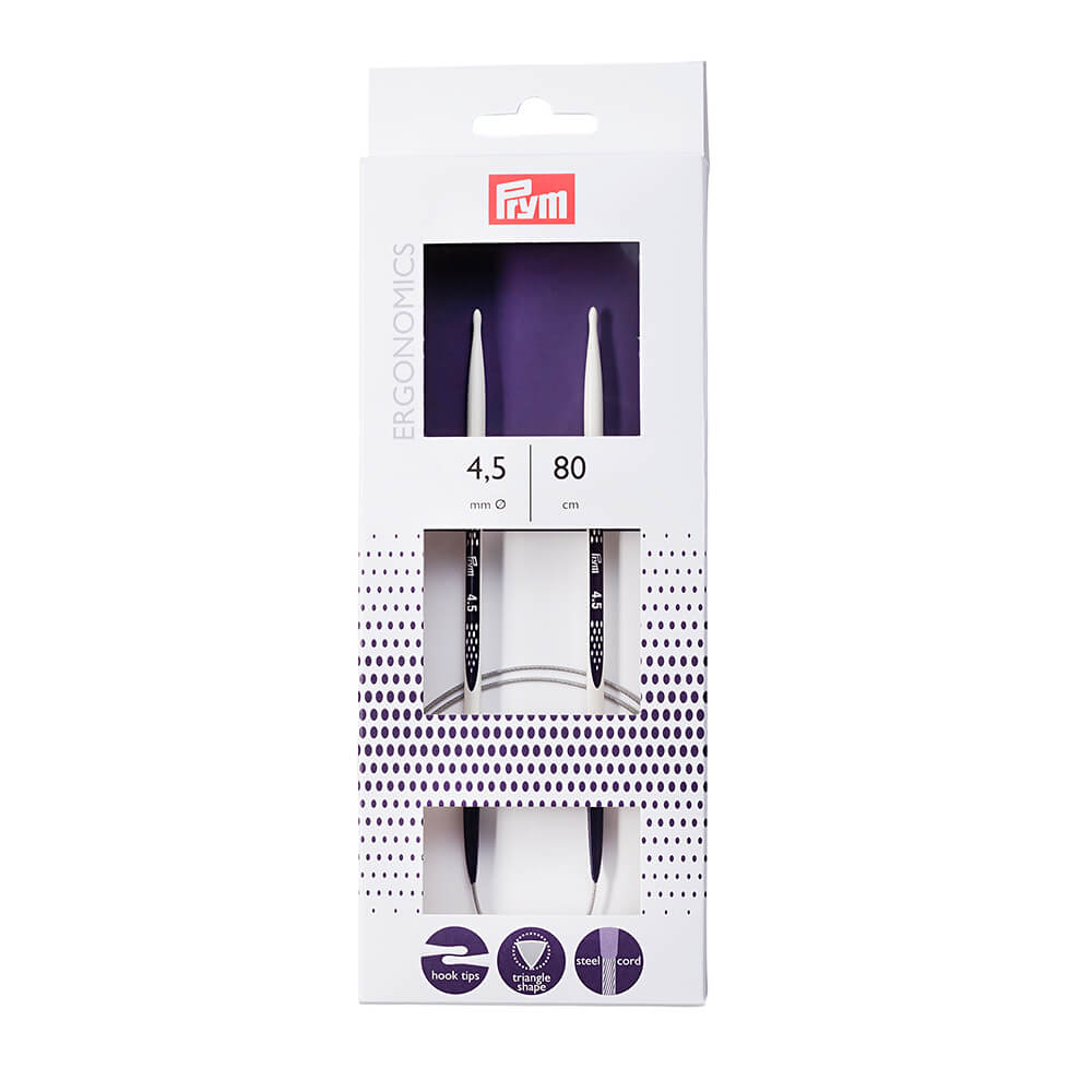 Prym Ergonomics rondbreinaalden 80cm 4.50mm - 