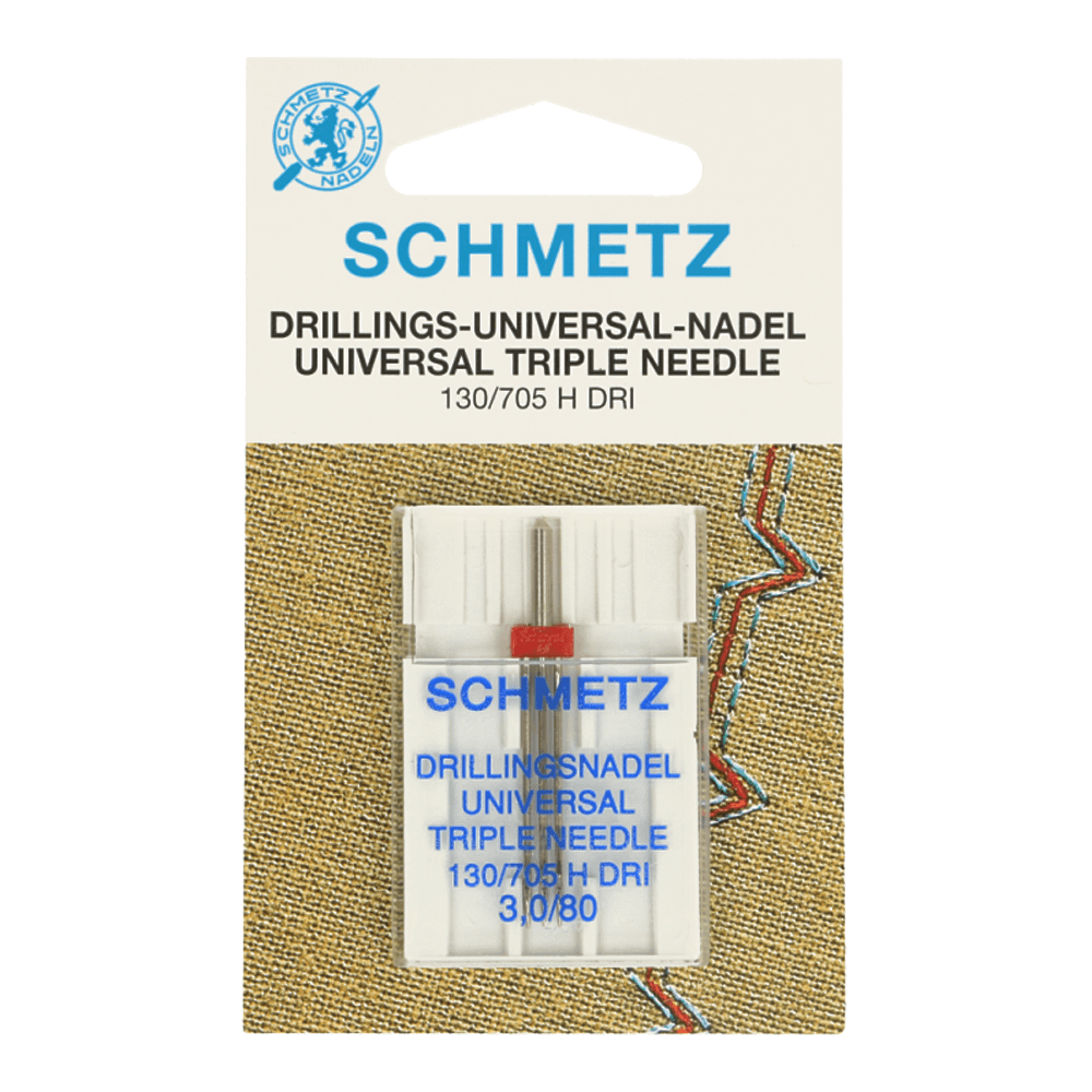 Schmetz Drieling 1 naald 3.0-80 