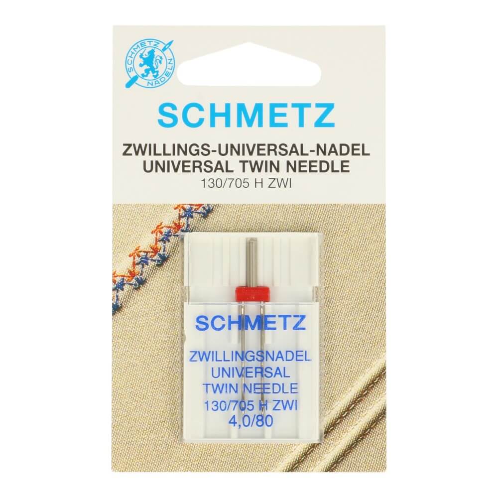 Schmetz Tweeling 1 naald 4.0-80 