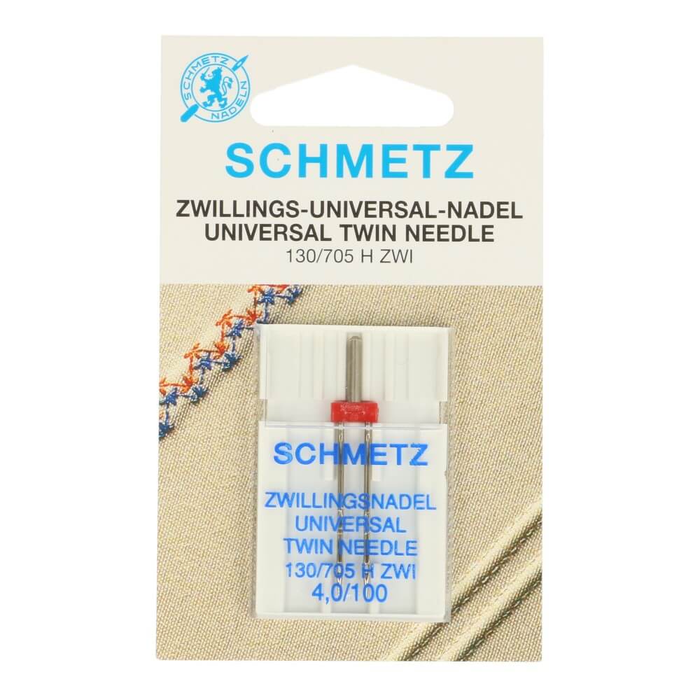 Schmetz Tweeling 1 naald 4.0-100 