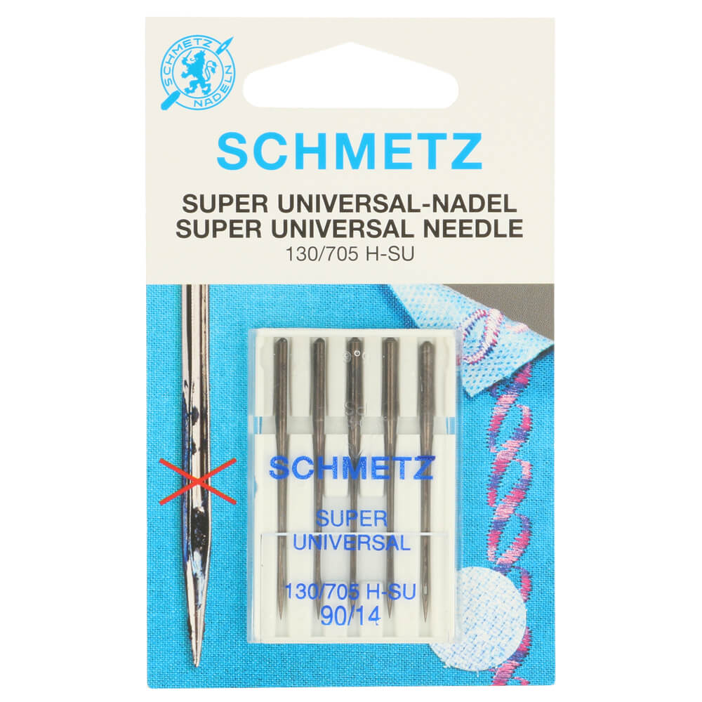 Schmetz Super universeel 5 naalden 90-14 