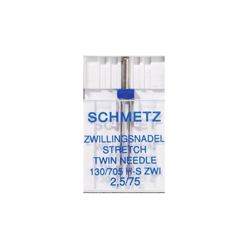 Schmetz Container box stretch tweeling 1 naald 2.5-75 