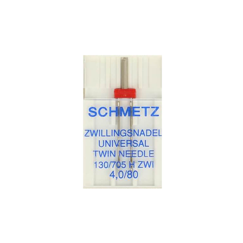 Schmetz Container box tweeling 1 naald 4.0-80 