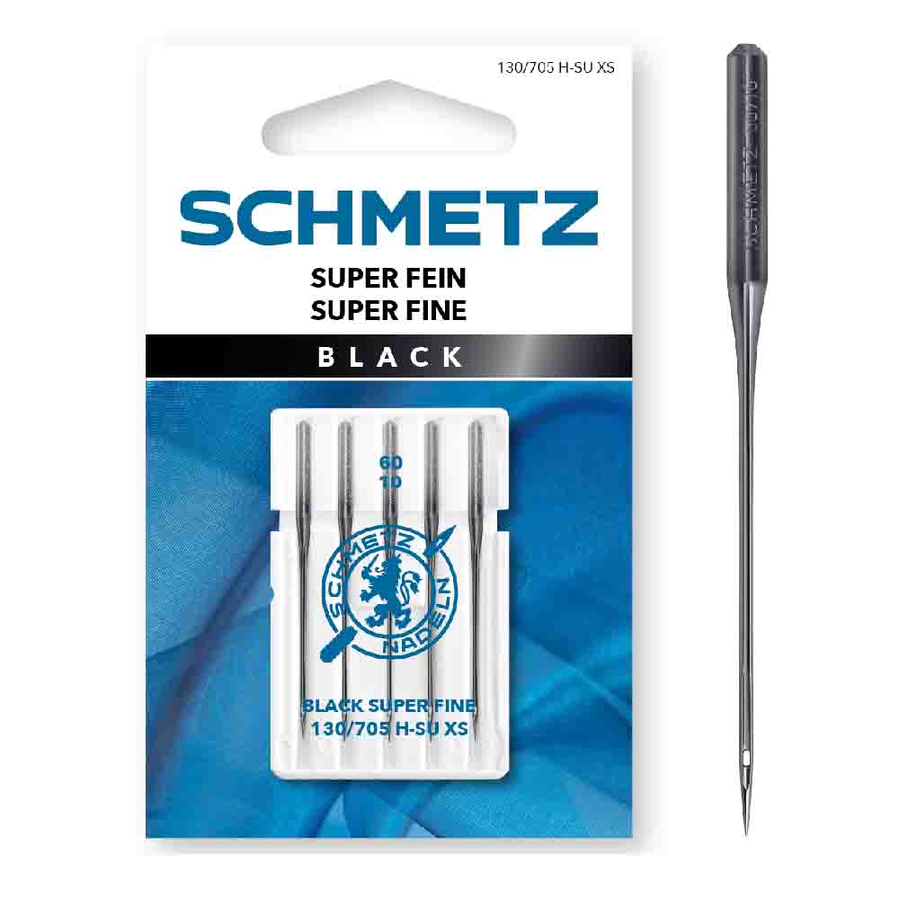 Schmetz Black Super Fine 5 naalden 60-08 