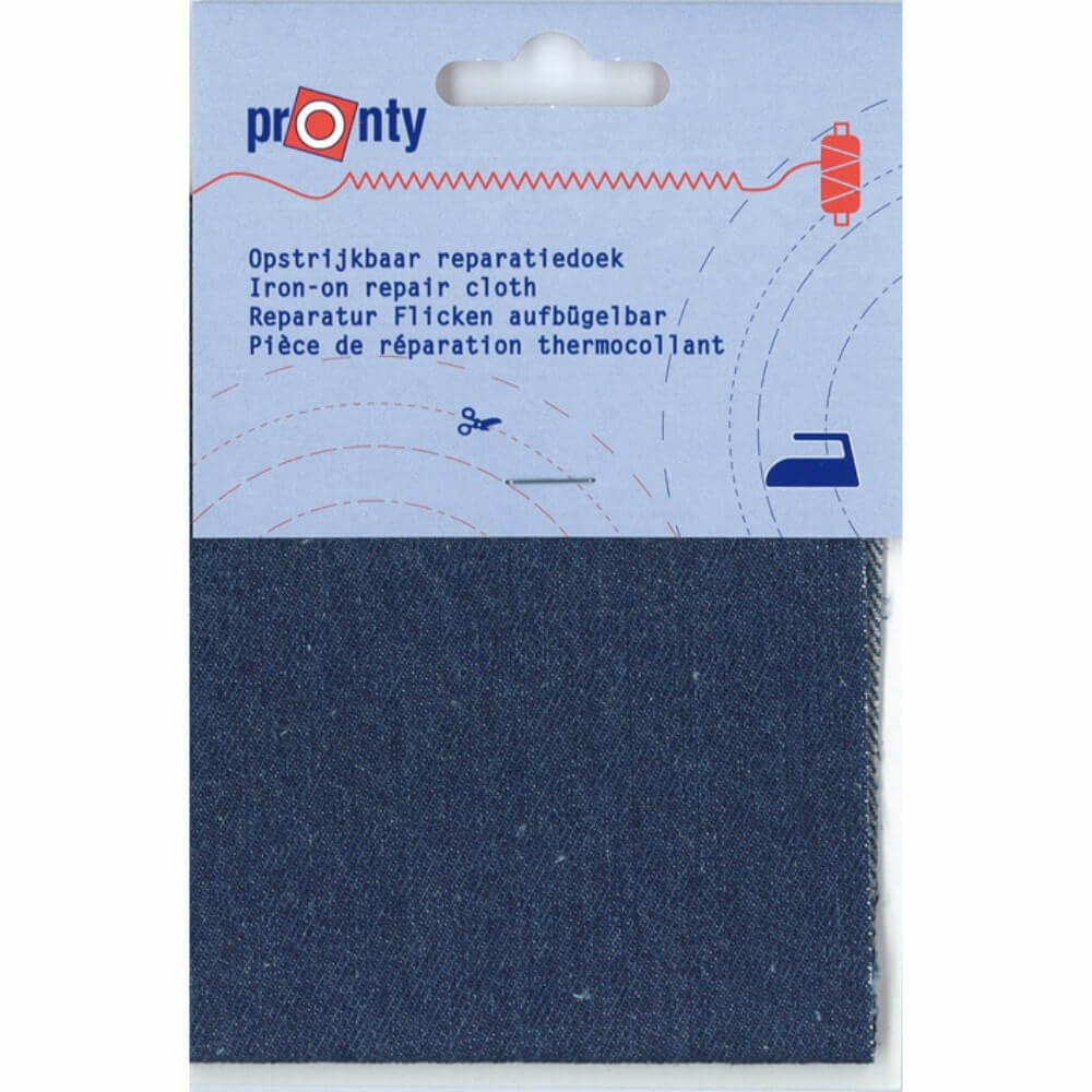 Pronty Reparatiedoek jeans opstrijkbaar  074