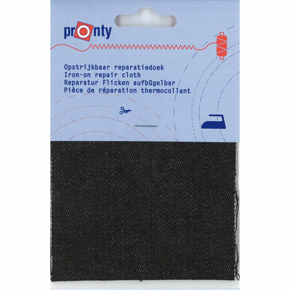Pronty Reparatiedoek jeans opstrijkbaar  090