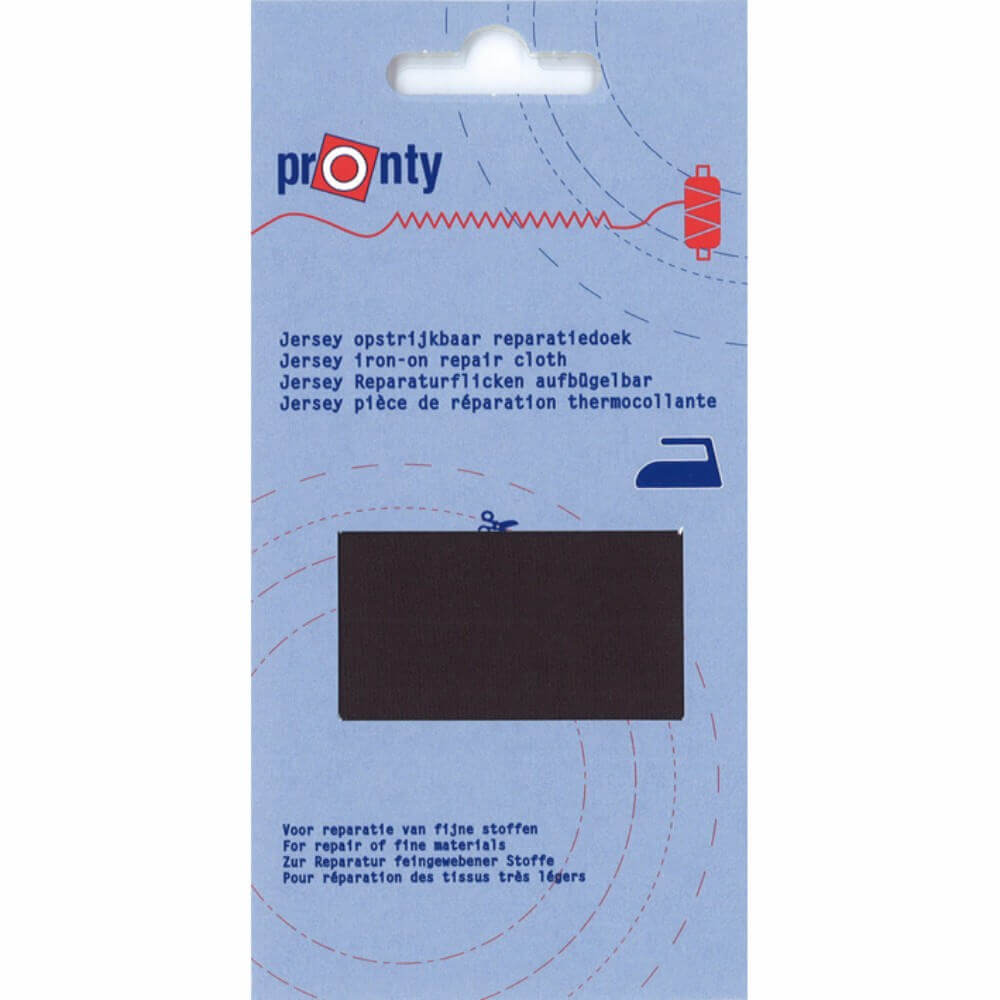 Pronty Reparatiedoek Jersey opstrijkbaar  078