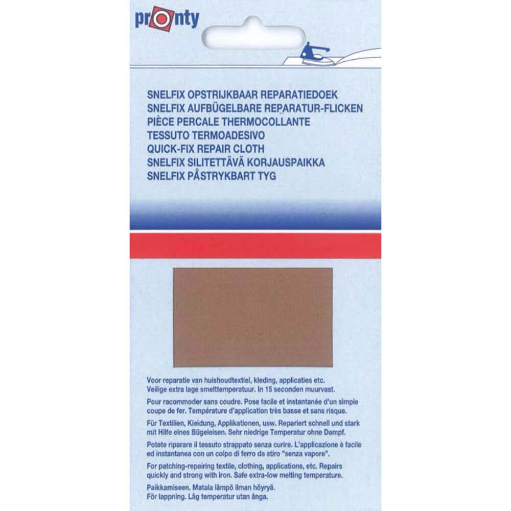 Pronty Reparatiedoek Snelfix opstrijkbaar  035