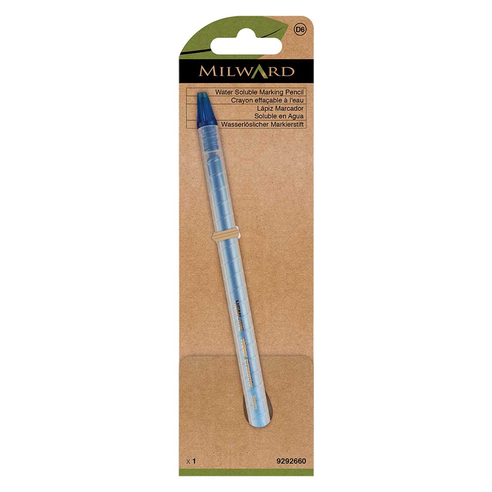 Milward Markeerpotlood uitwasbaar blauw - 5st