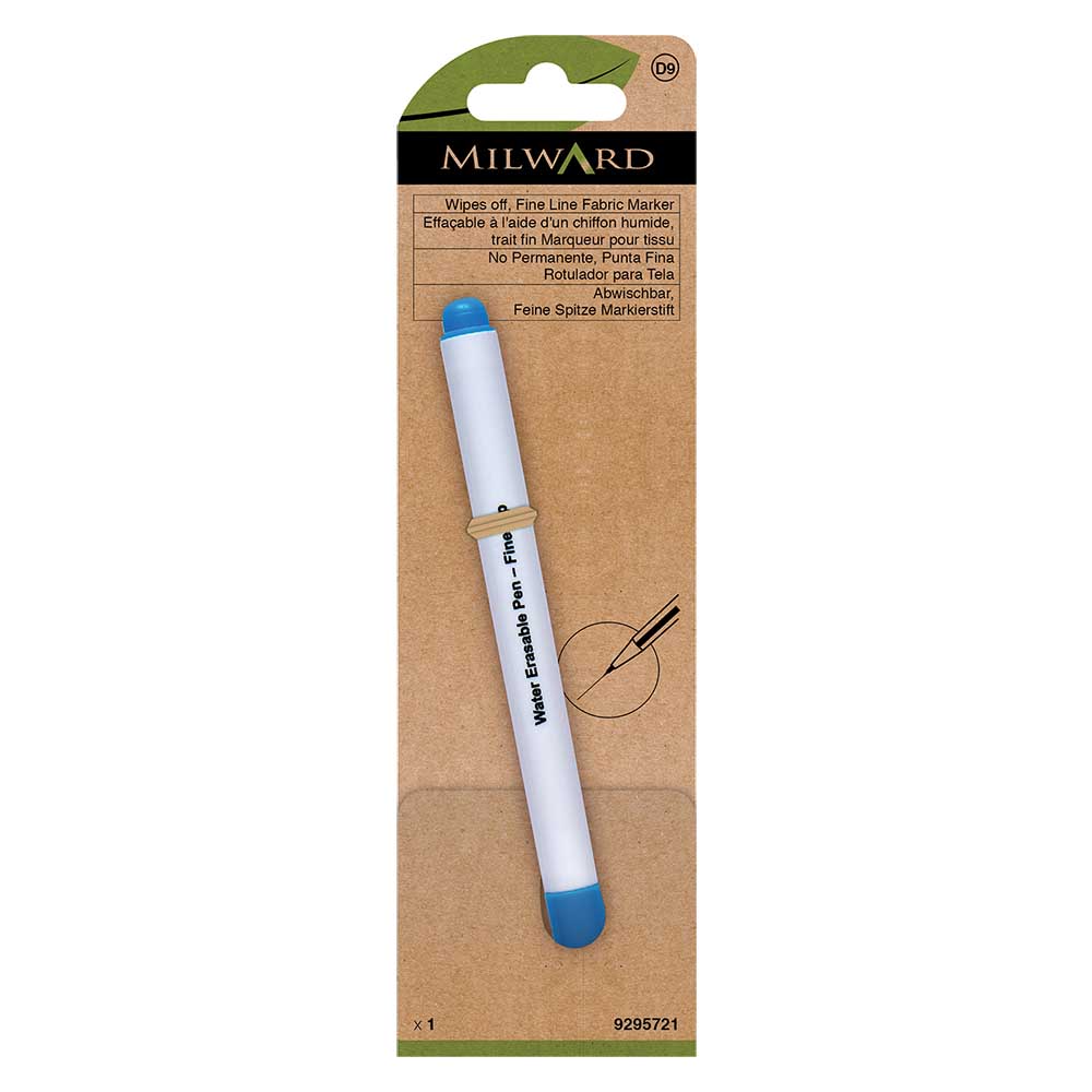 Milward Markeerpen uitwasbaar fijn blauw - 5st