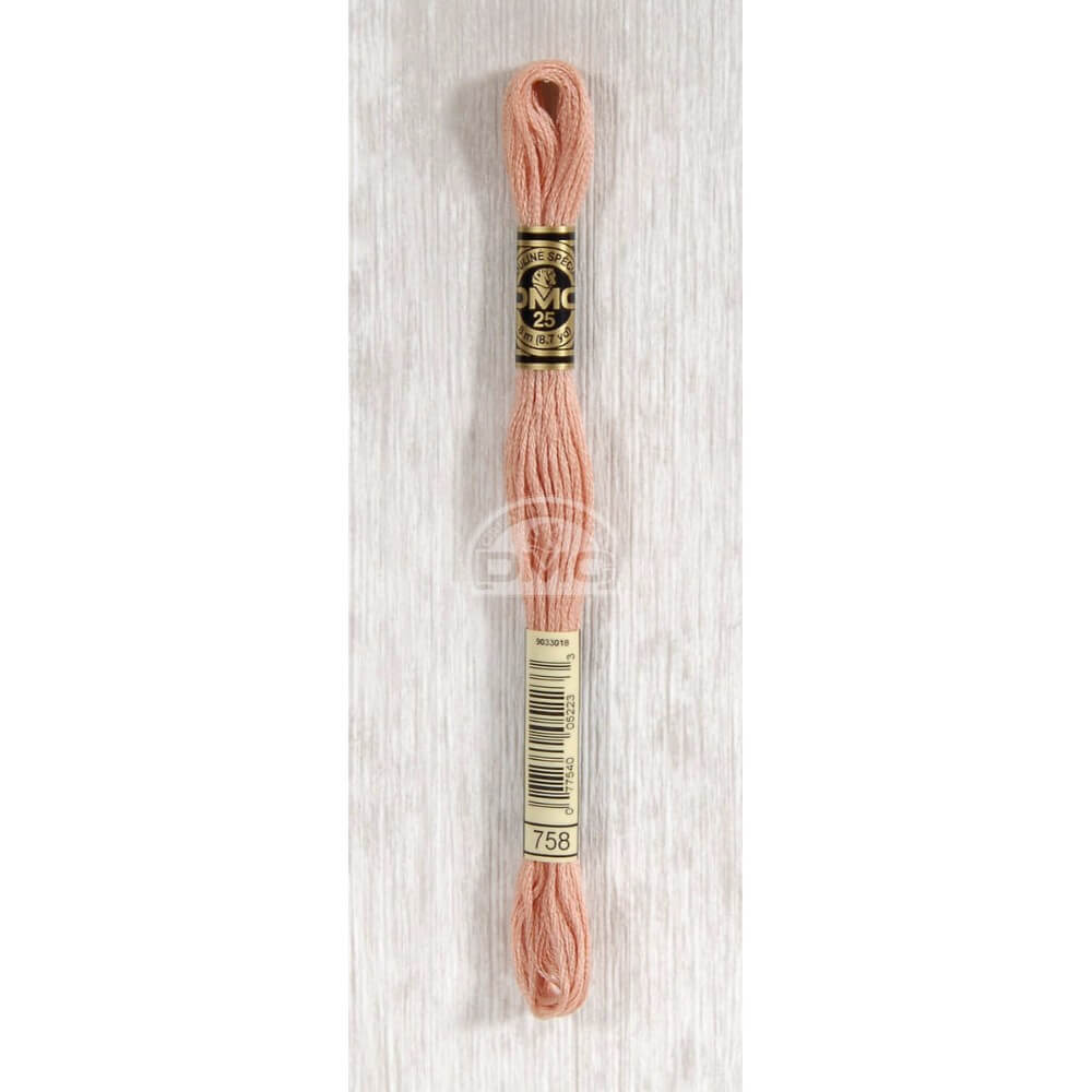 DMC Mouliné splijtzijde 8m - 0758