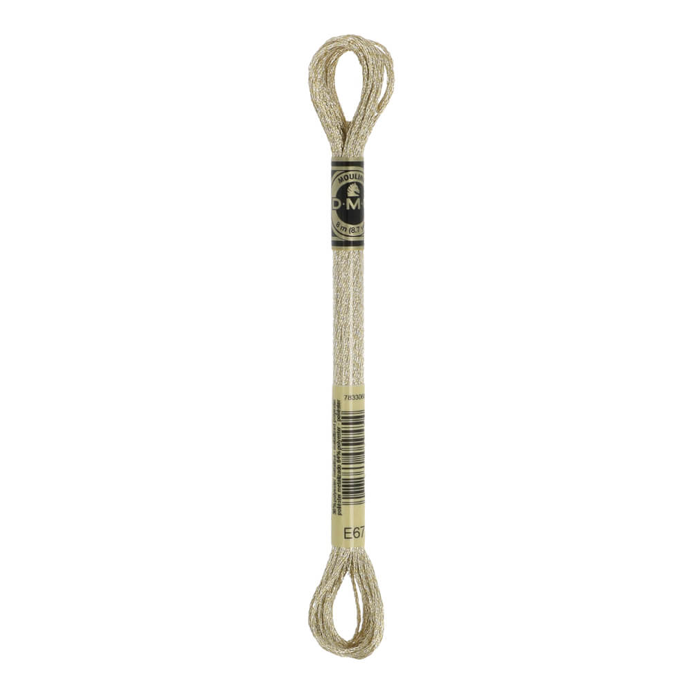 DMC Metallic splijtgaren 8m - E677