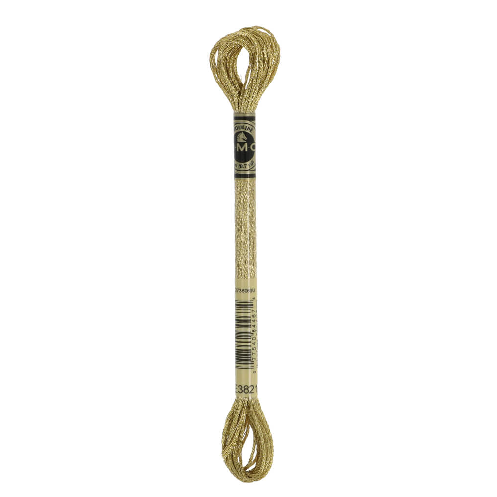 DMC Metallic splijtgaren 8m - E3821