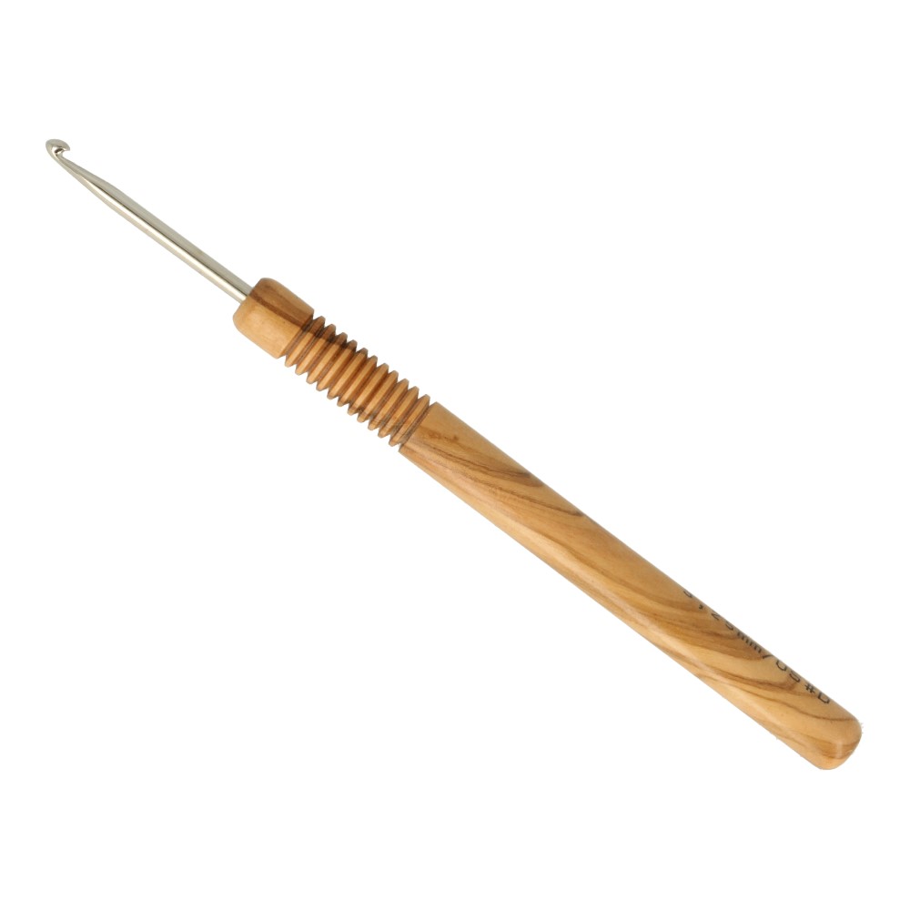 Addi Nature haaknaalden olijvenhout 15cm 3.25mm 