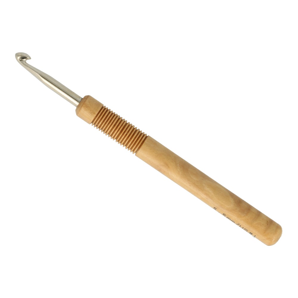 Addi Nature haaknaalden olijvenhout 15cm 5.50mm 
