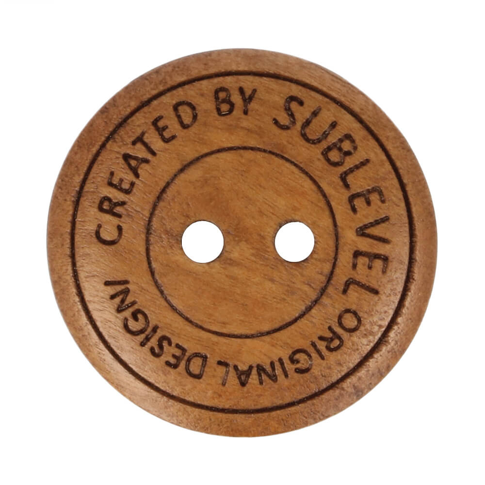 Knoop hout created by sublevel - MAAT 32- 50 stuks