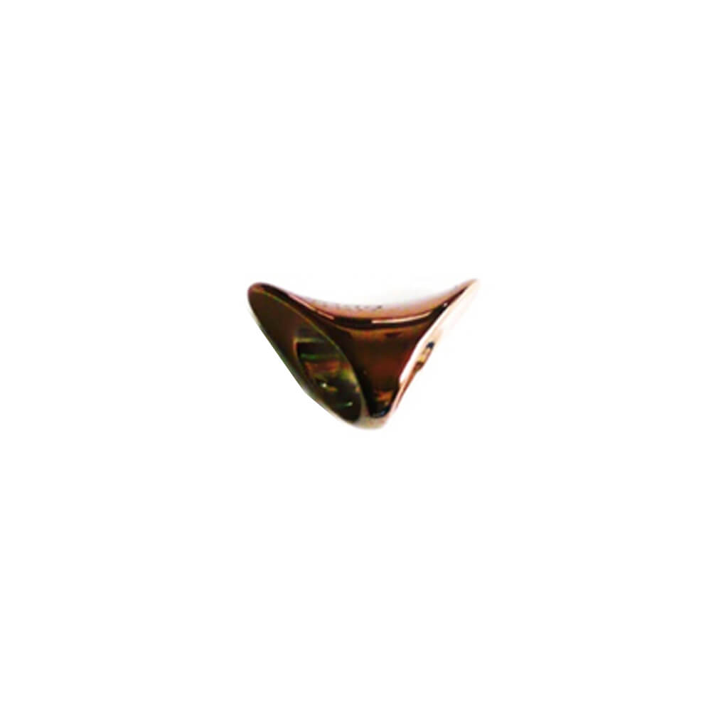 Sjaalklem metallic 55mm - Bruin goudud