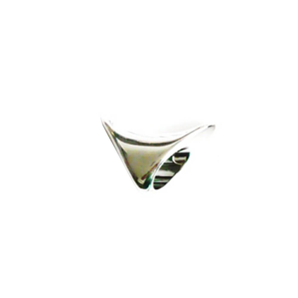 Sjaalklem metallic 55mm - Zilver