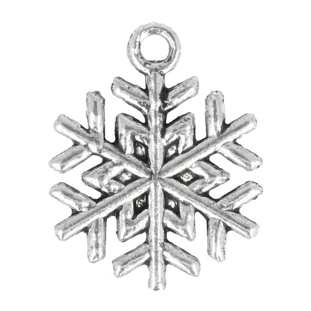 Bedeltje sneeuwvlokje