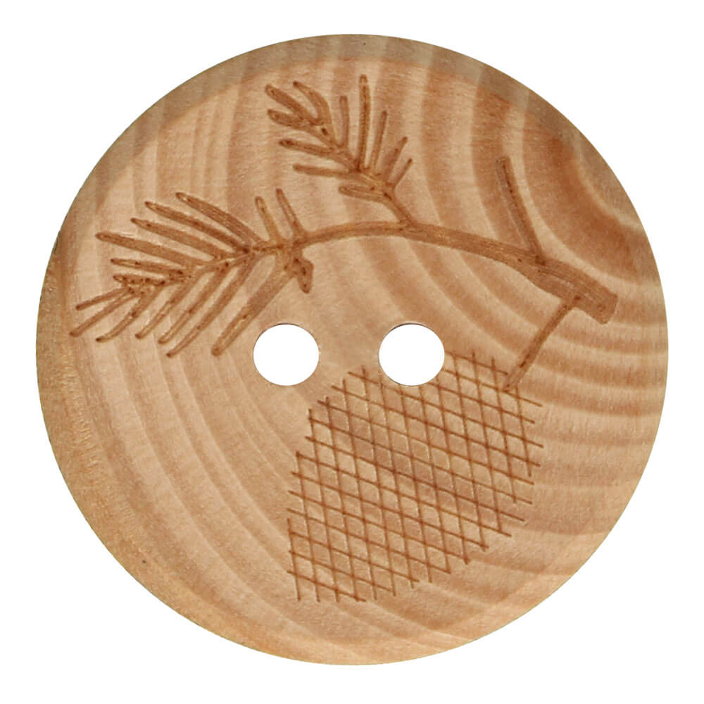 Knoop hout takje maat 32m