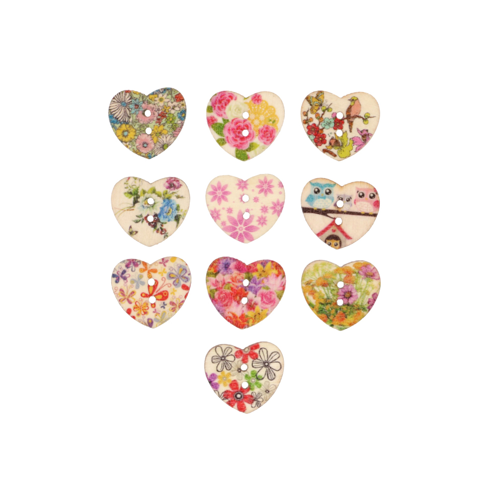 Knoop hart assortiment maat 40m
