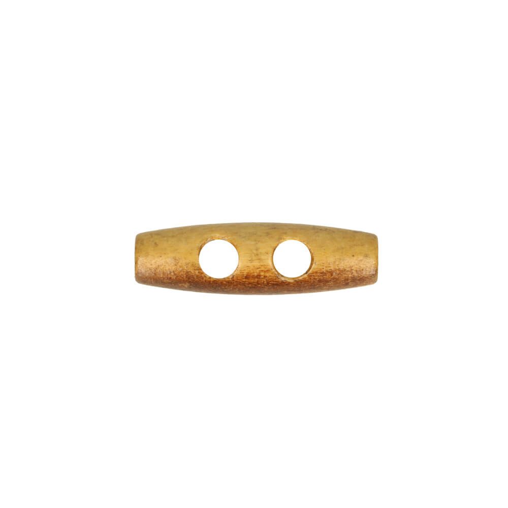 Houten knebel 30mm gebrand