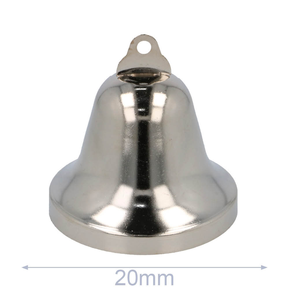 Klokken 20mm - zilver