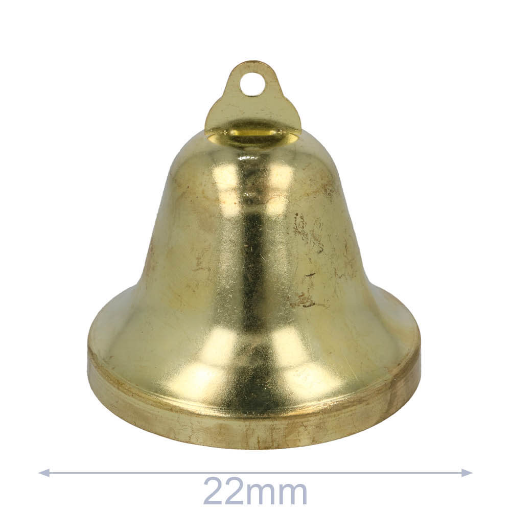 Klokken 22mm - goud