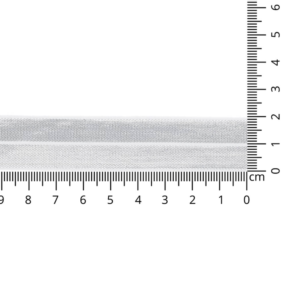 Vouwtres elastisch zilver 20mm - 009