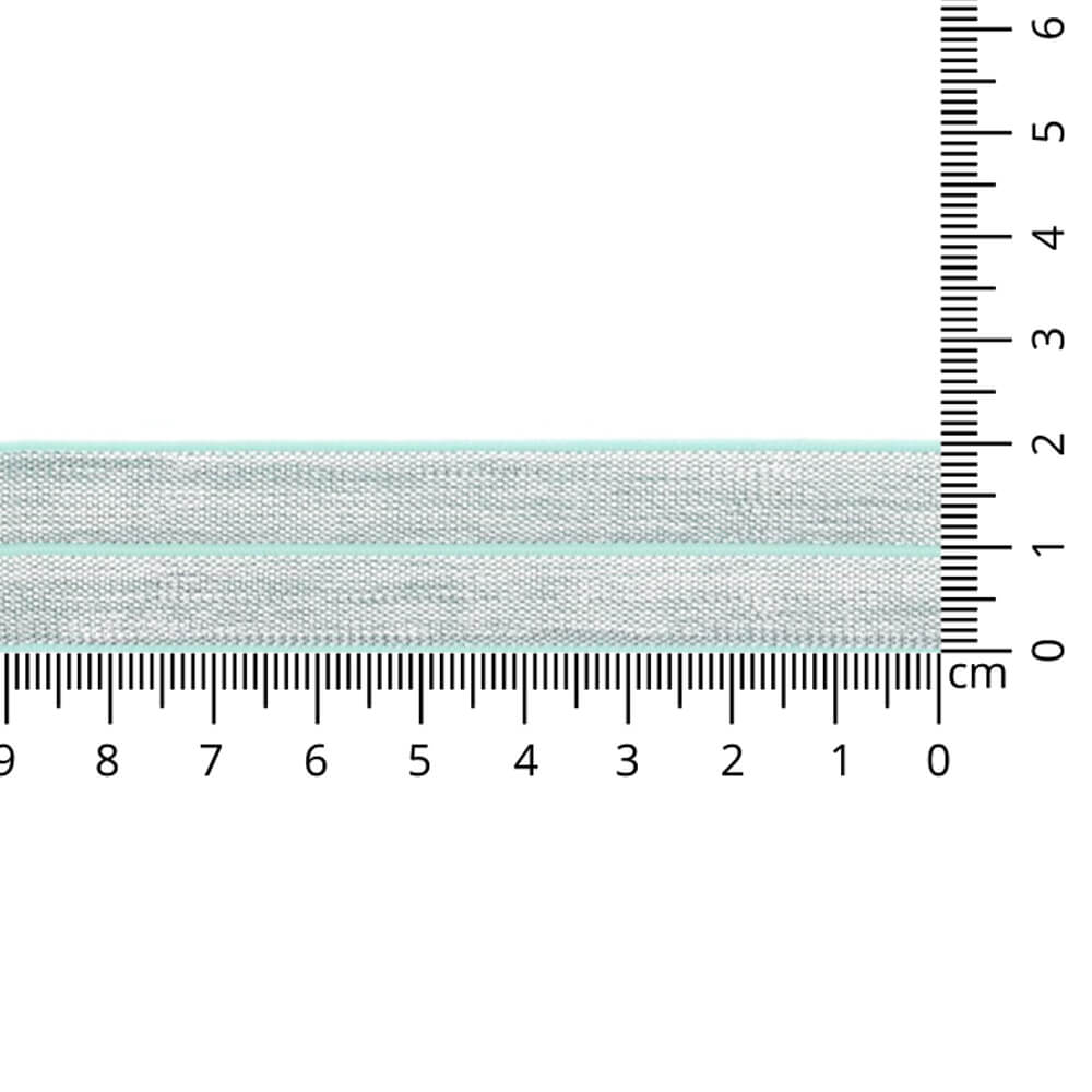 Vouwtres elastisch zilver 20mm - 429