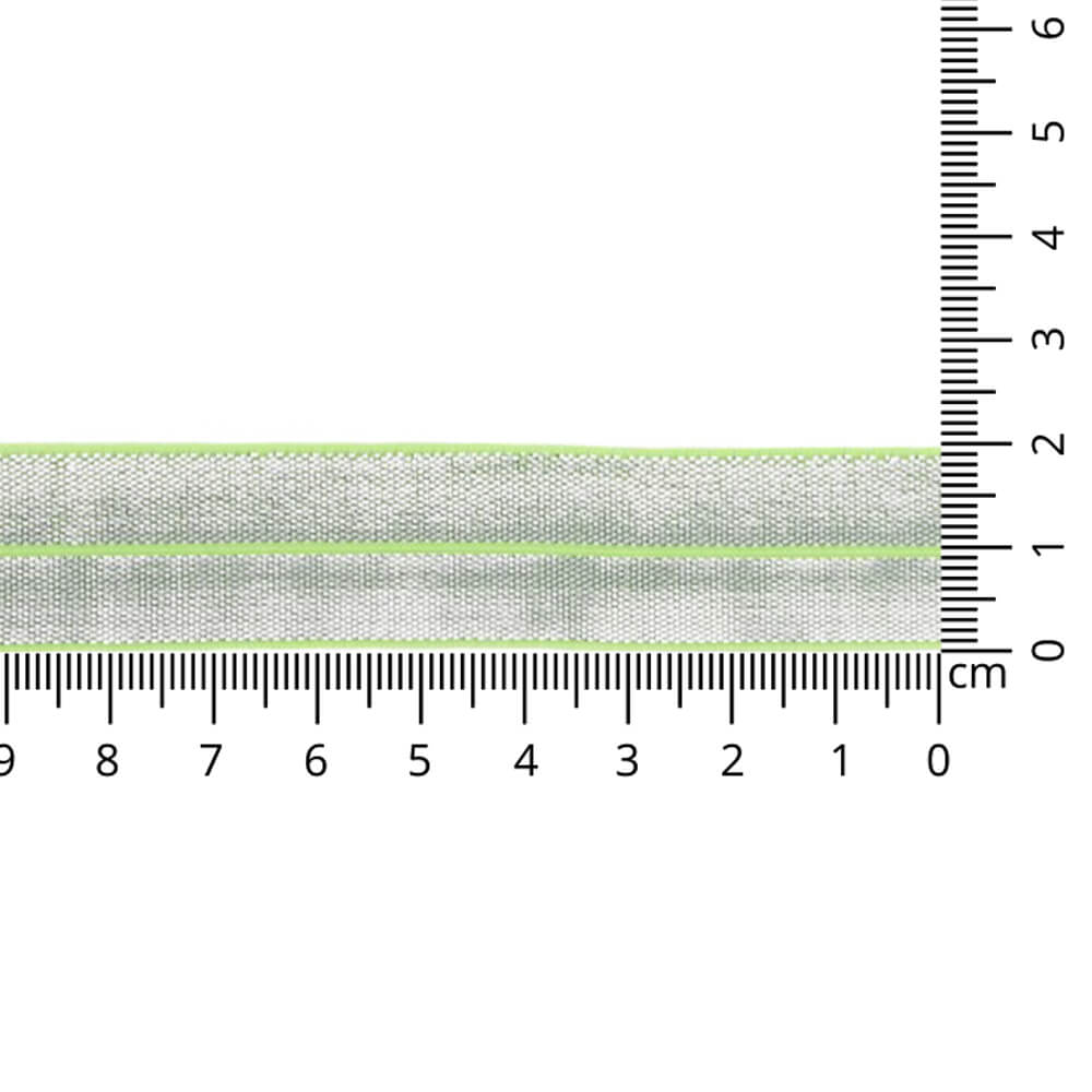 Vouwtres elastisch zilver 20mm - 547