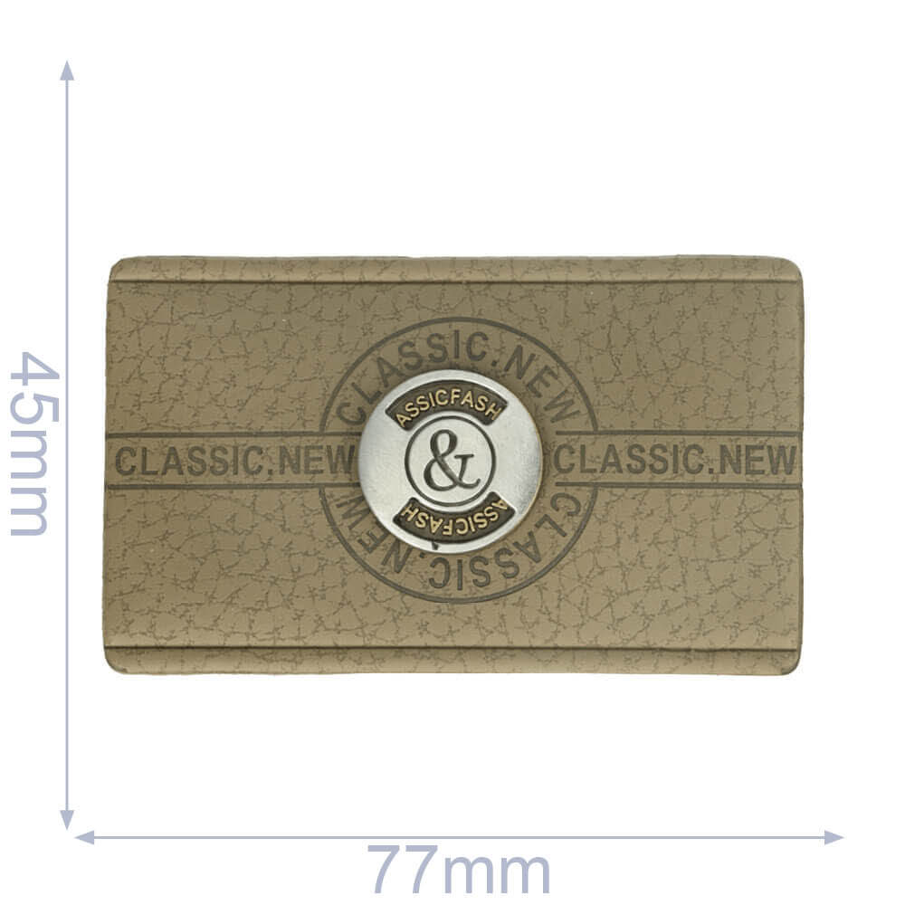 Label claszilverc new 77x45mm groen - 5st