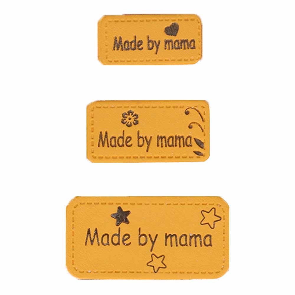 Opry Skai-leren labels made by mama goudud - 5x3st