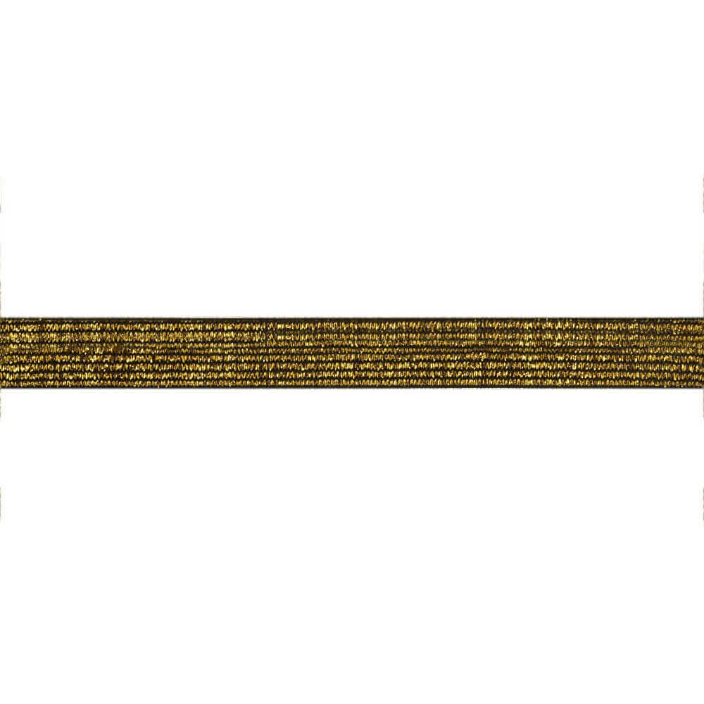 Ceintuurelastiek 20mm - goud2