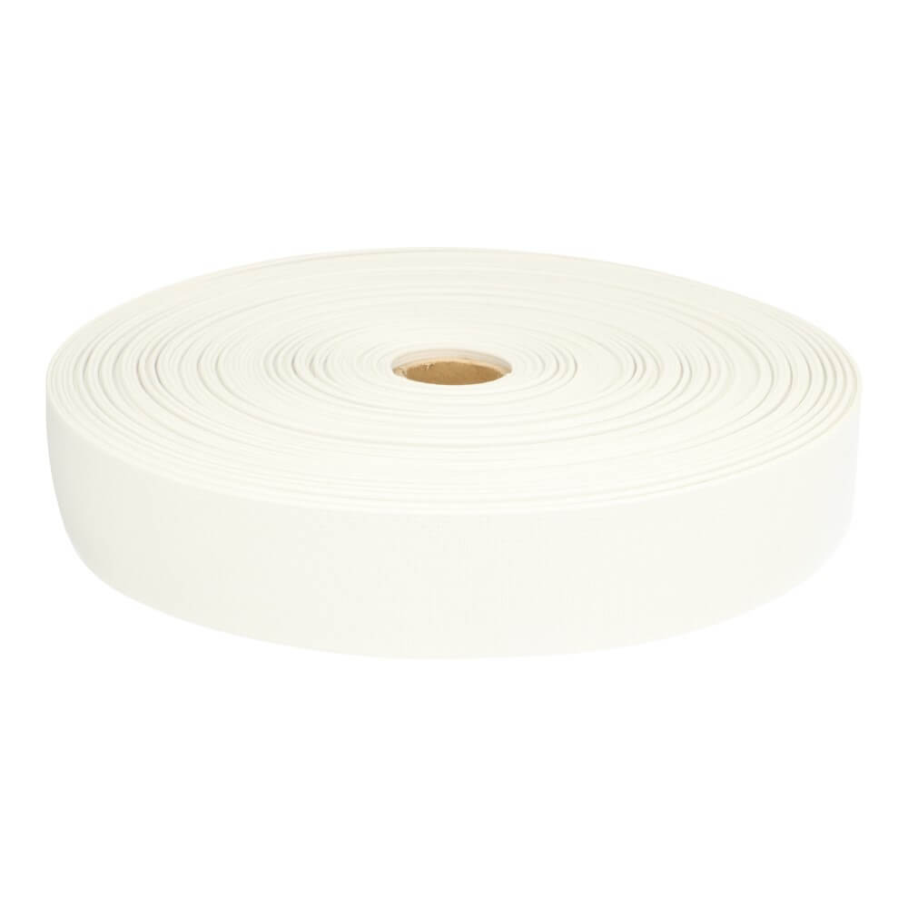 Stevig elastiek wit 35mm